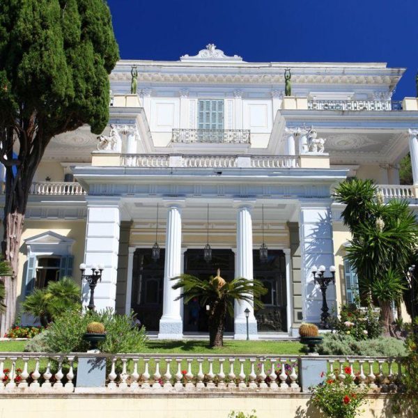 Corfu Achillion Palace Outside